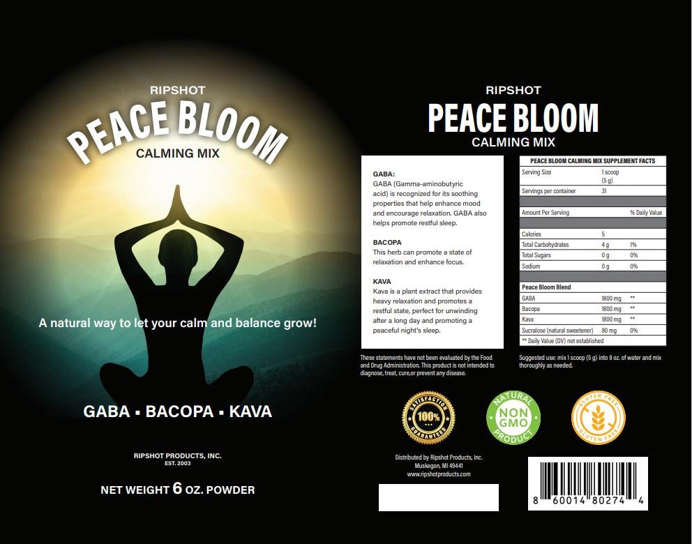 PEACE BLOOM CALMING MIX 6oz